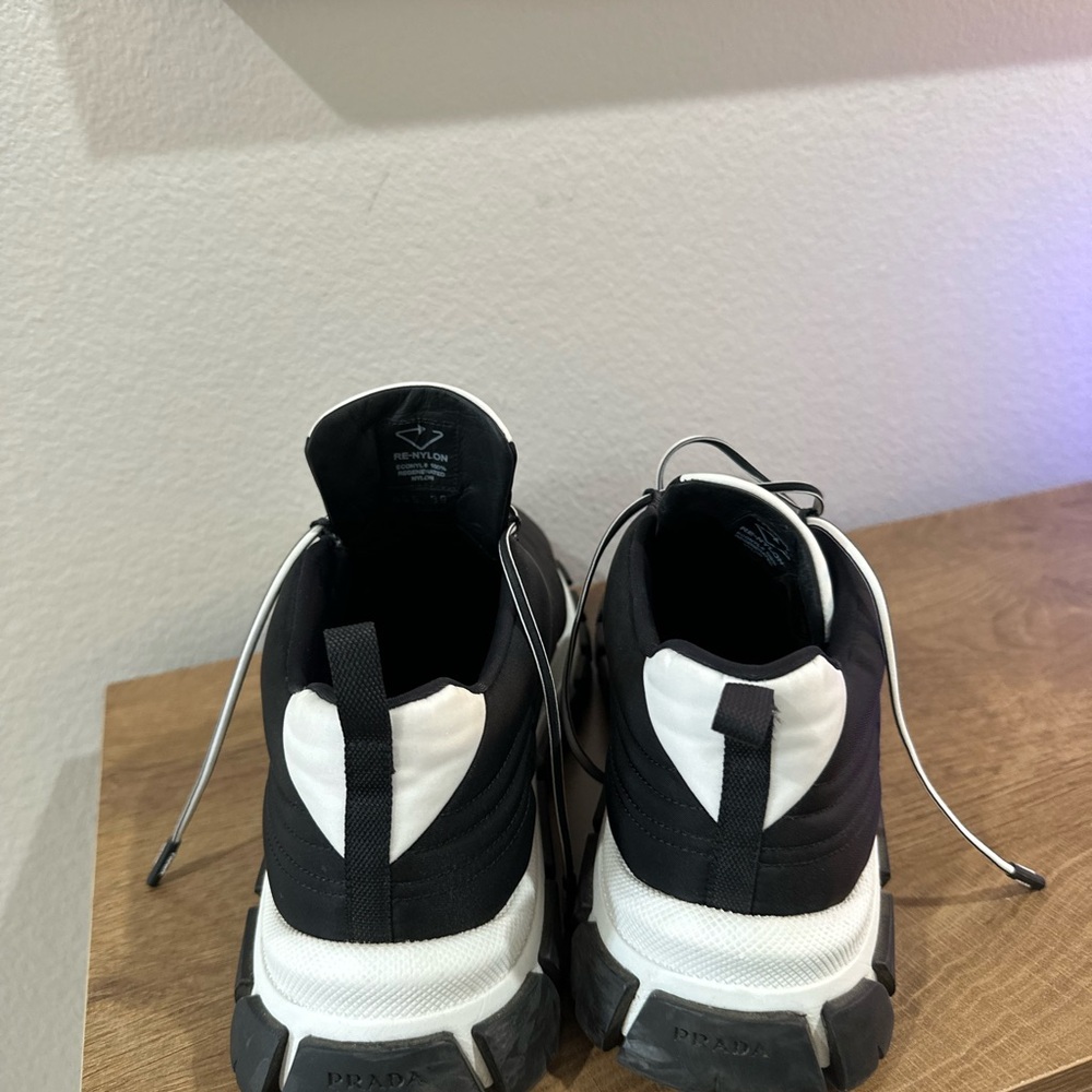 Prada women’s  Black Sneakers - Picture 3 of 5